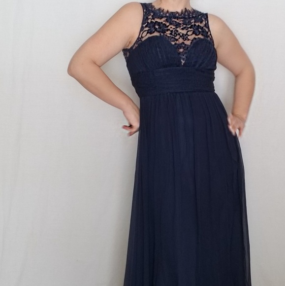 Chiffon Evening Gown - Picture 2 of 3
